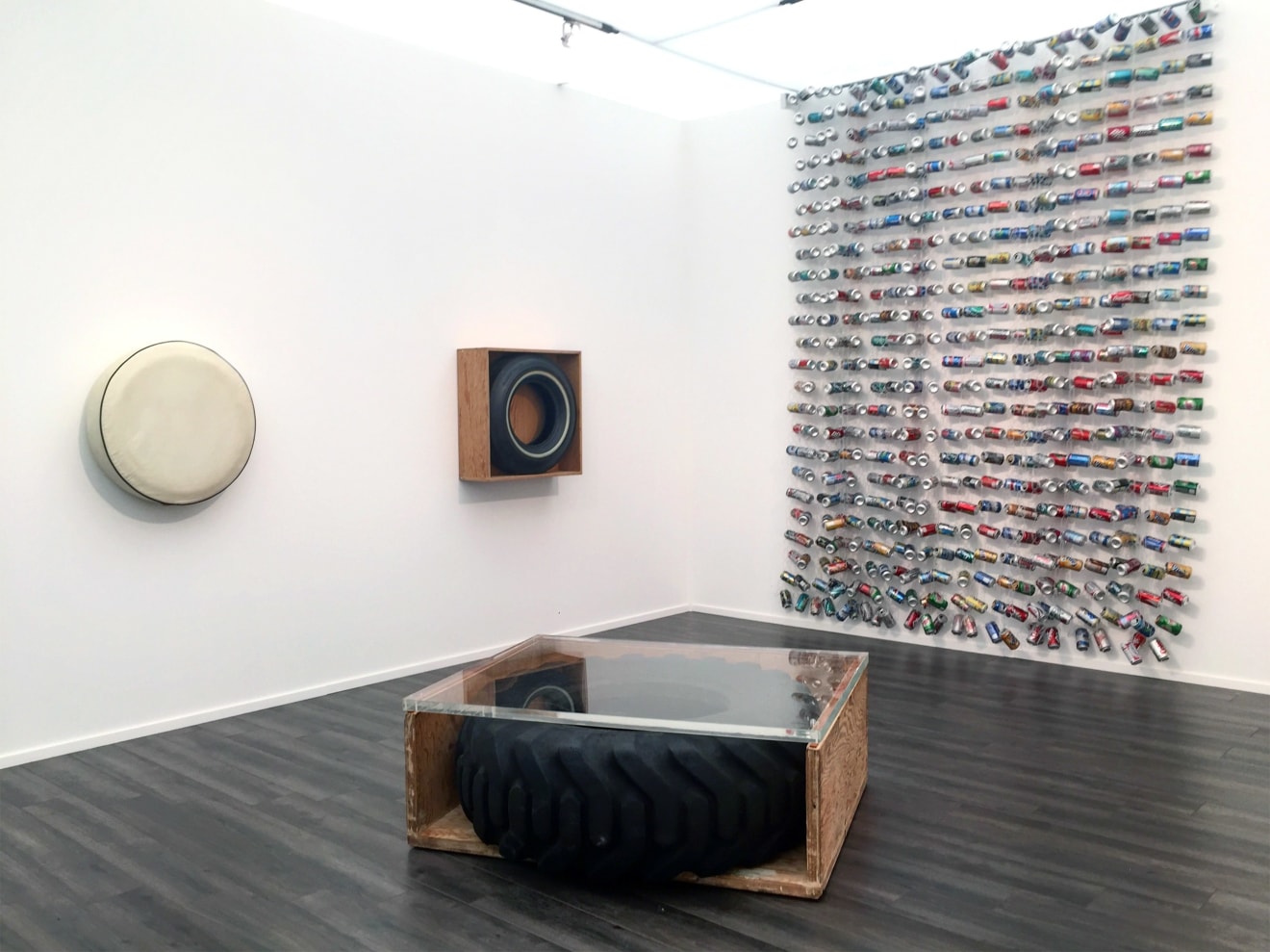 Installation view of John Dogg at Frieze Masters, London, 2017