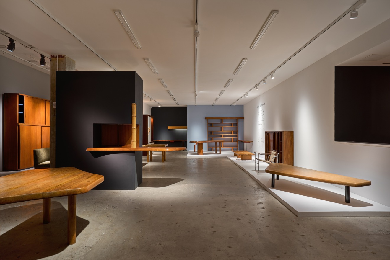 Installation view of Charlotte Perriand, New York, Venus Over Manhattan, 2018