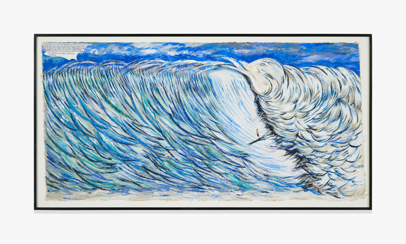 Raymond Pettibon No Title (The mantling of&hellip;)