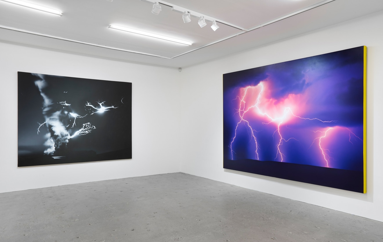 Installation view of Jack Goldstein, New York, Venus Over Manhattan, 2017