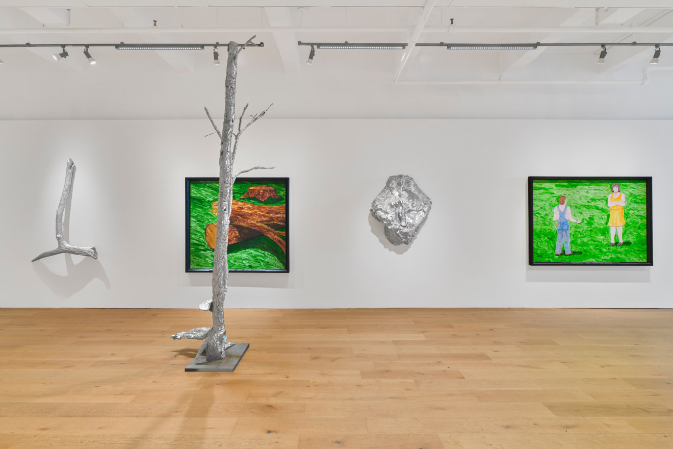 Installation view of &quot;American Realism Today: Robert Lobe &amp; Neil Jenney,&quot; Venus Over Manhattan, New York