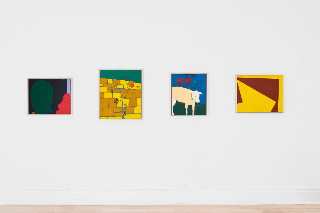 Installation view of Emanuel Proweller Surface Sensible at Venus Over Manhattan New York