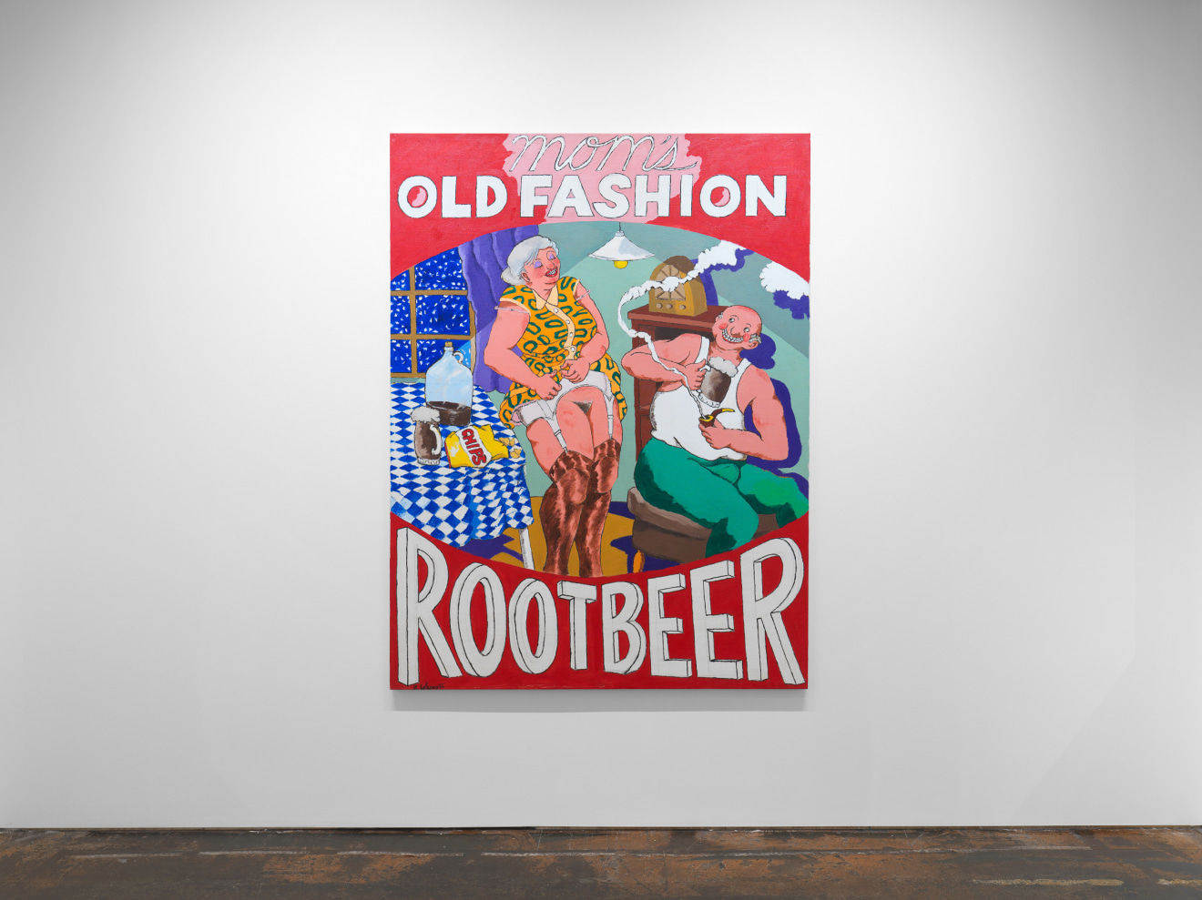 Installation view of Robert Colescott: Women, Venus Over Manhattan, New York, 2022