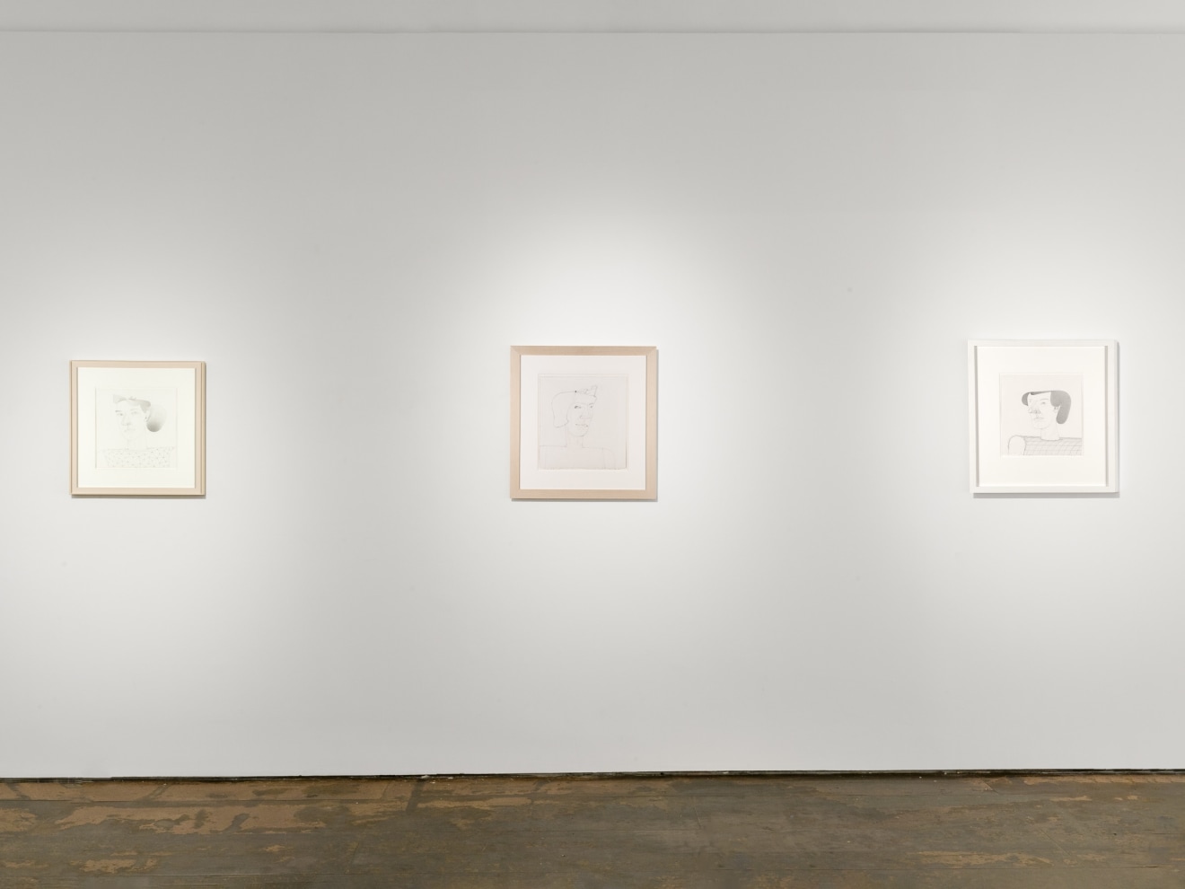 Installation view of &ldquo;Jim Nutt: Portraits&rdquo; at Venus Over Manhattan, New York, 2022