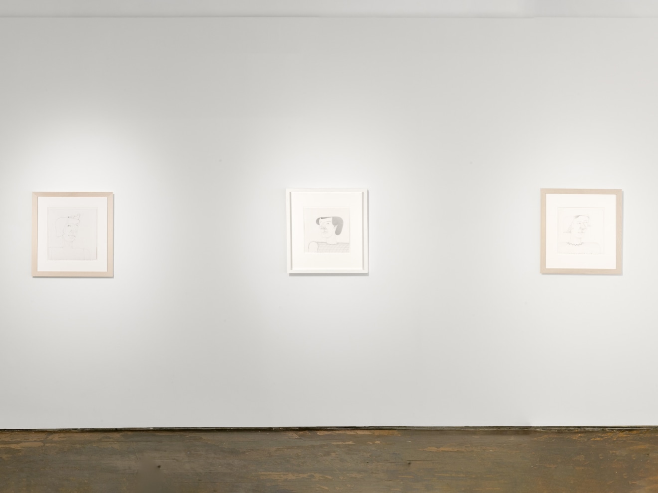 Installation view of &ldquo;Jim Nutt: Portraits&rdquo; at Venus Over Manhattan, New York, 2022