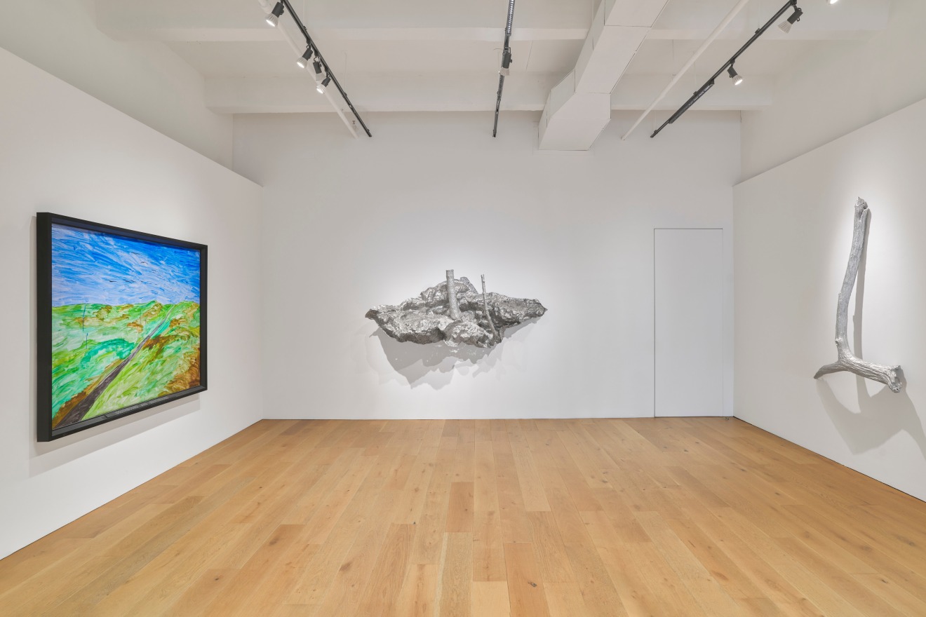 Installation view of &quot;American Realism Today: Robert Lobe &amp; Neil Jenney,&quot; Venus Over Manhattan, New York