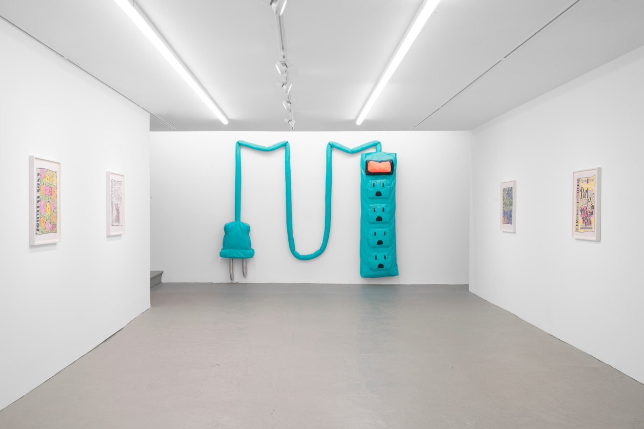 Installation view of &ldquo;Al Freeman: Covers (Drawings 2023-2024),&rdquo; Venus Over Manhattan, New York, 2024