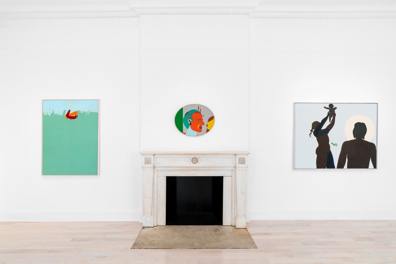 Installation view of Emanuel Proweller Surface Sensible at Venus Over Manhattan New York