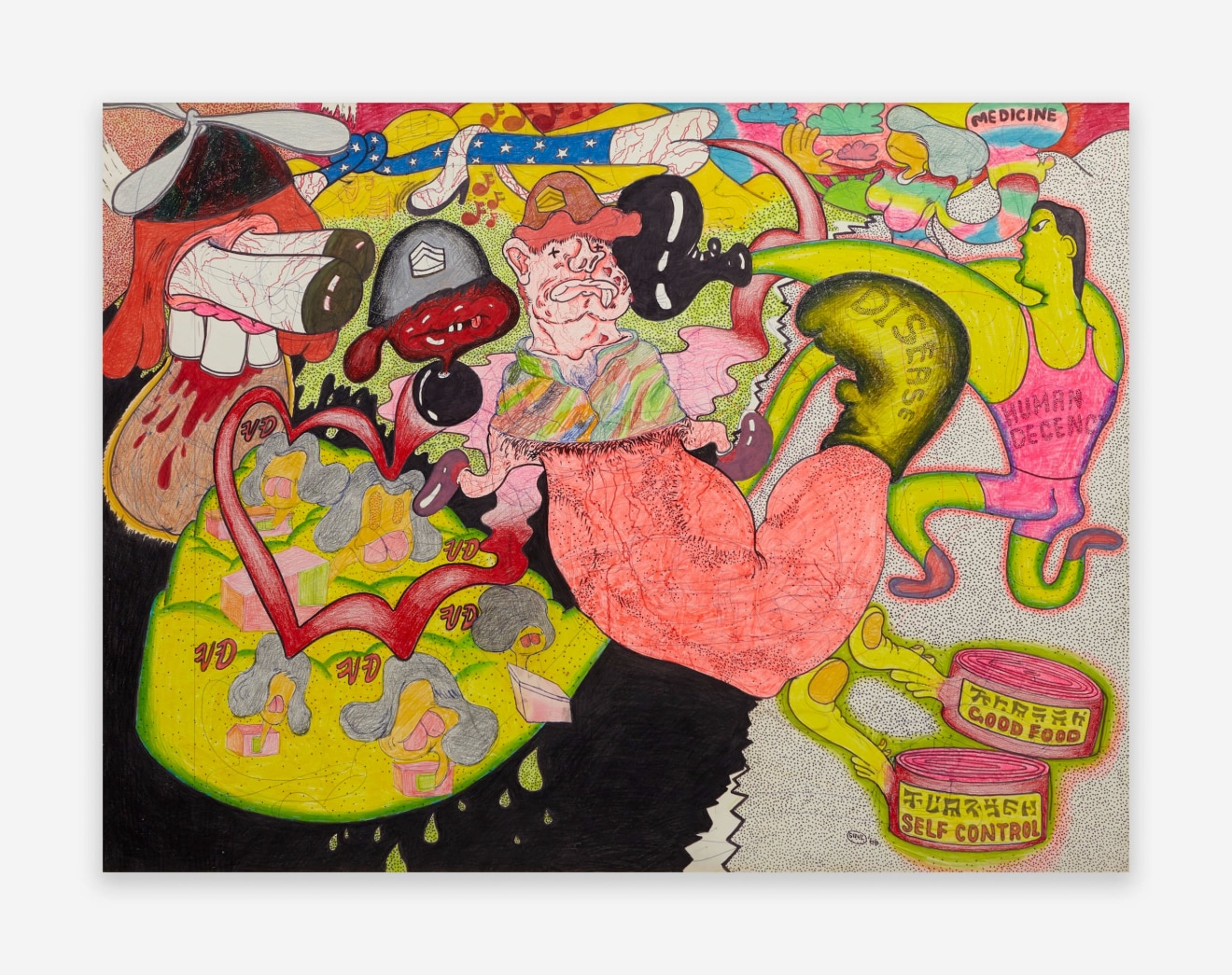 Peter Saul No title, 1966