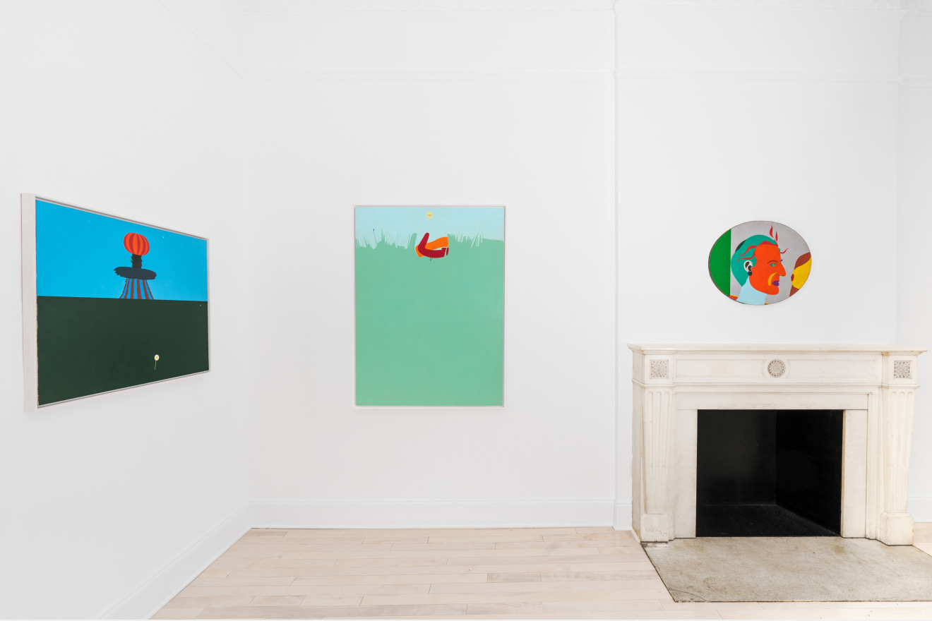 Installation view of Emanuel Proweller Surface Sensible at Venus Over Manhattan New York