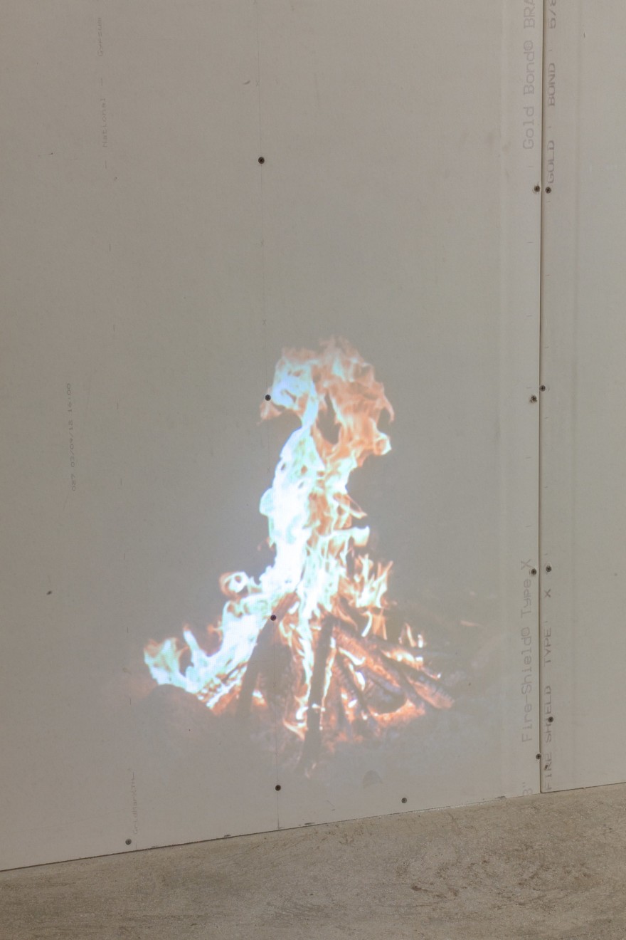 Peter Coffin Untitled (Slow Motion Campfire)