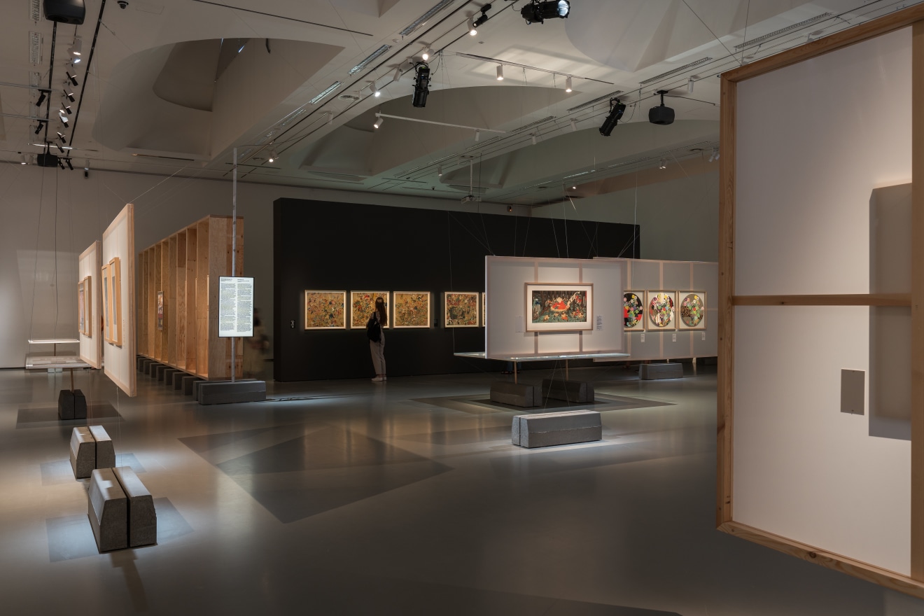 Beauties, Ghosts and Samurai, Curated by Dr. Arūnas Gelūnas, Lithuanian National Museum of Art, 2024 / Installation view photo: Andrej Vasilenko.