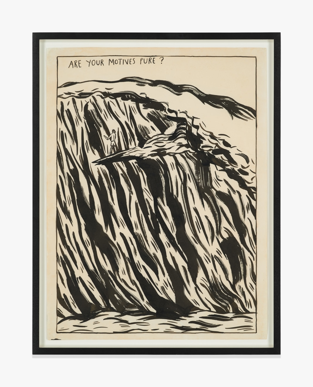 Raymond Pettibon No Title (Are your motives&hellip;)