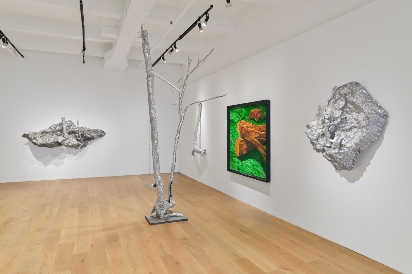 Installation view of &quot;American Realism Today: Robert Lobe &amp; Neil Jenney,&quot; Venus Over Manhattan, New York