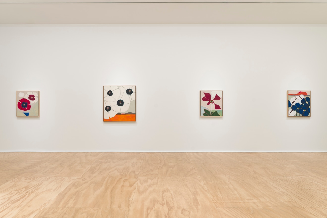 Installation view of Susumu Kamijo: Fish &amp; Flowers, Venus Over Manhattan, New York, 2025