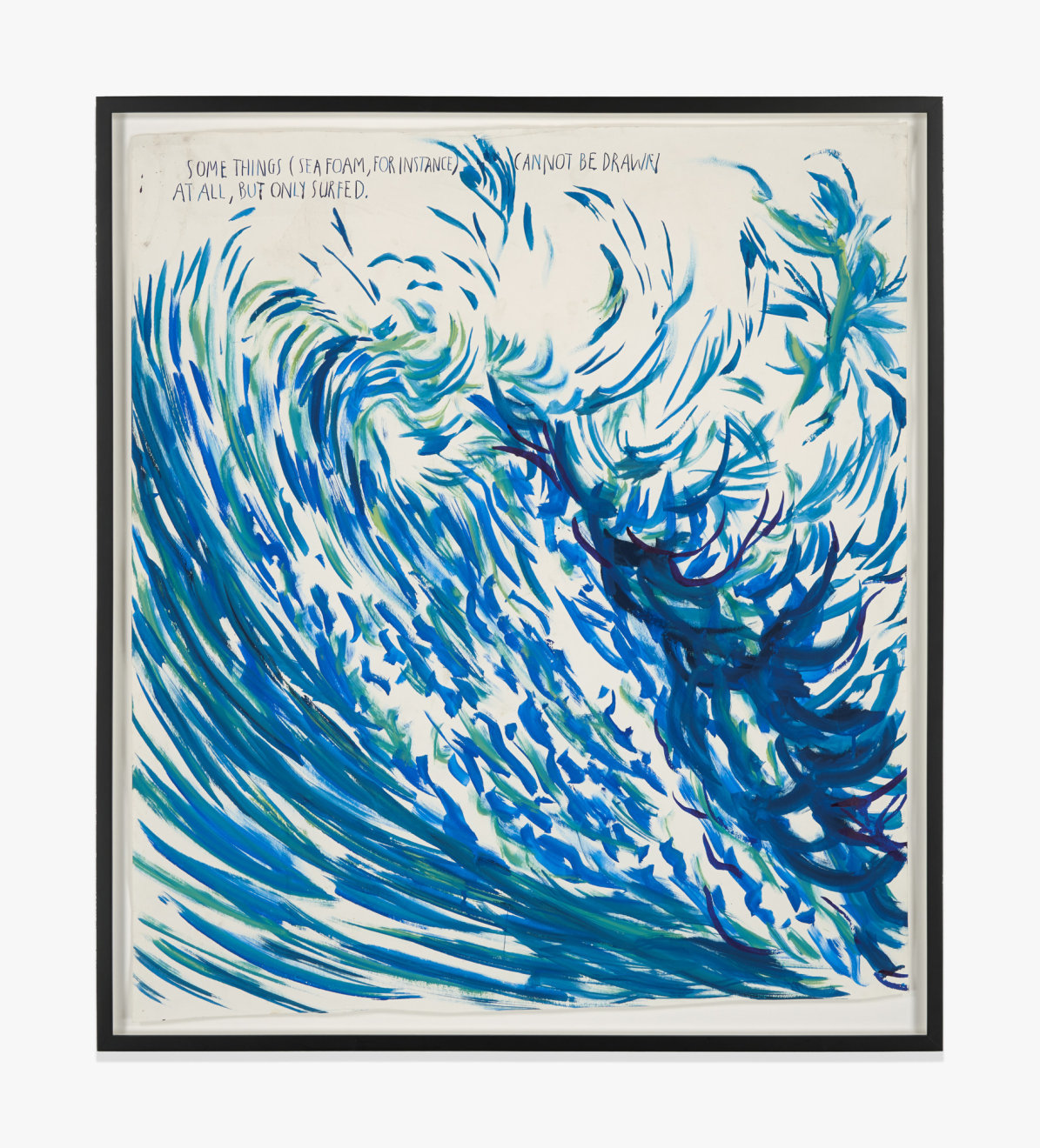 Raymond Pettibon No Title (Some things sea&hellip;)