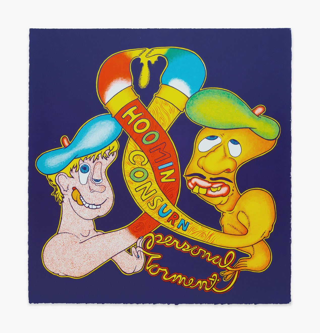 Peter Saul Hoomin Consurn Personal Torment, 1969