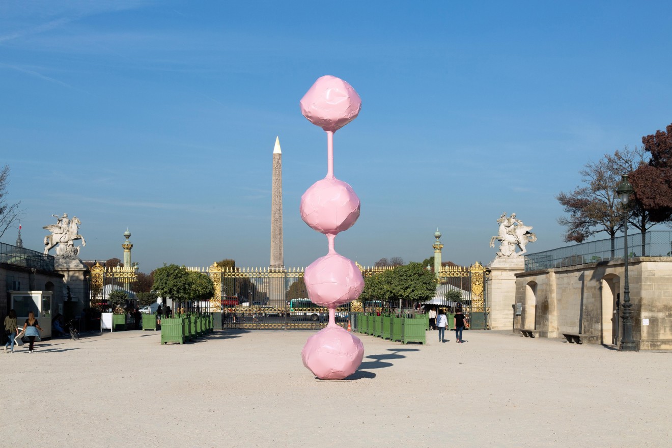 Installation view of Franz West: Dorit, FIAC Hors les Murs, Paris, 2018