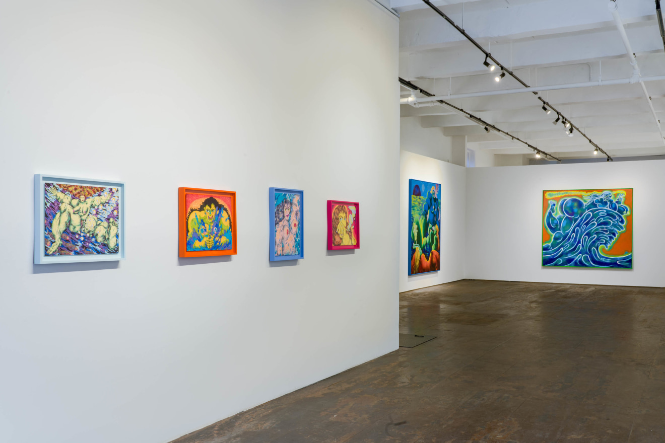 Installation view of Ana Benaroya: Swept Away at Venus Over Manhattan, New York