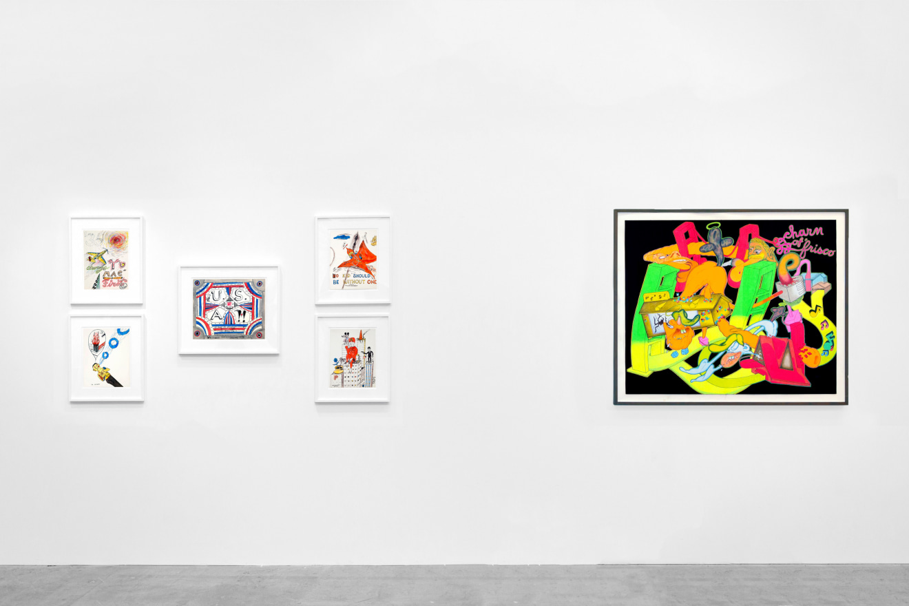 Installation view of Mr. Unatural and Other Works from the Allan Frumkin Gallery (1952-1987), New York, Venus Over Manhattan, 2018