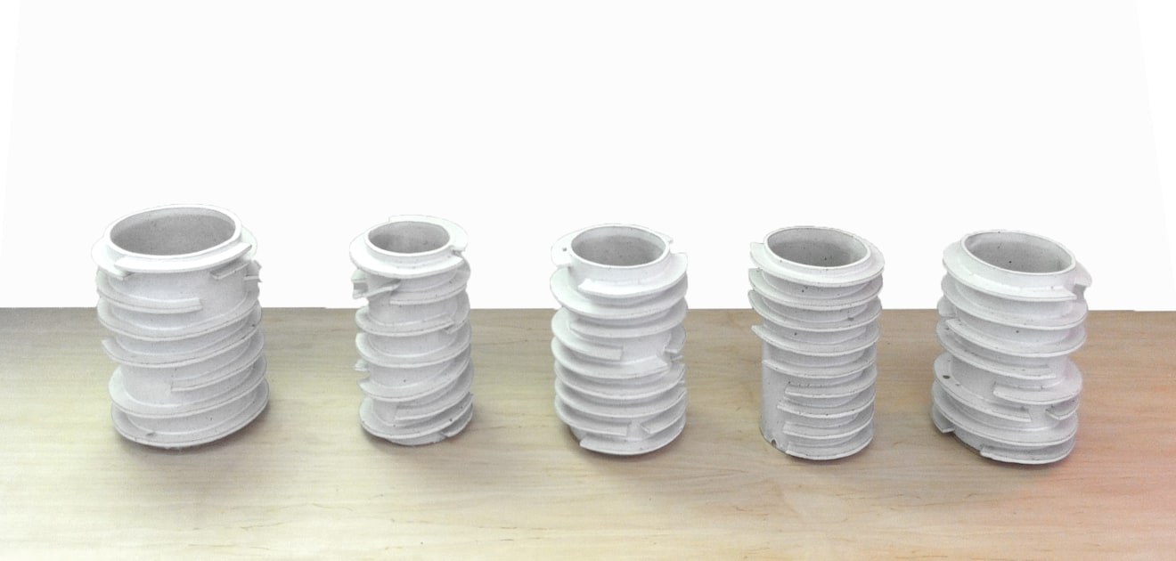 David Korty Ringed Vases