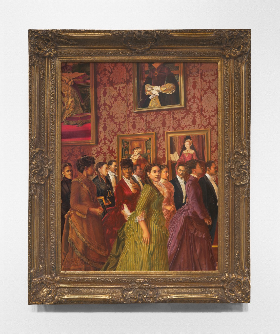 Painting by Elizabeth Colomba titled Fisk Jubilee from 2024