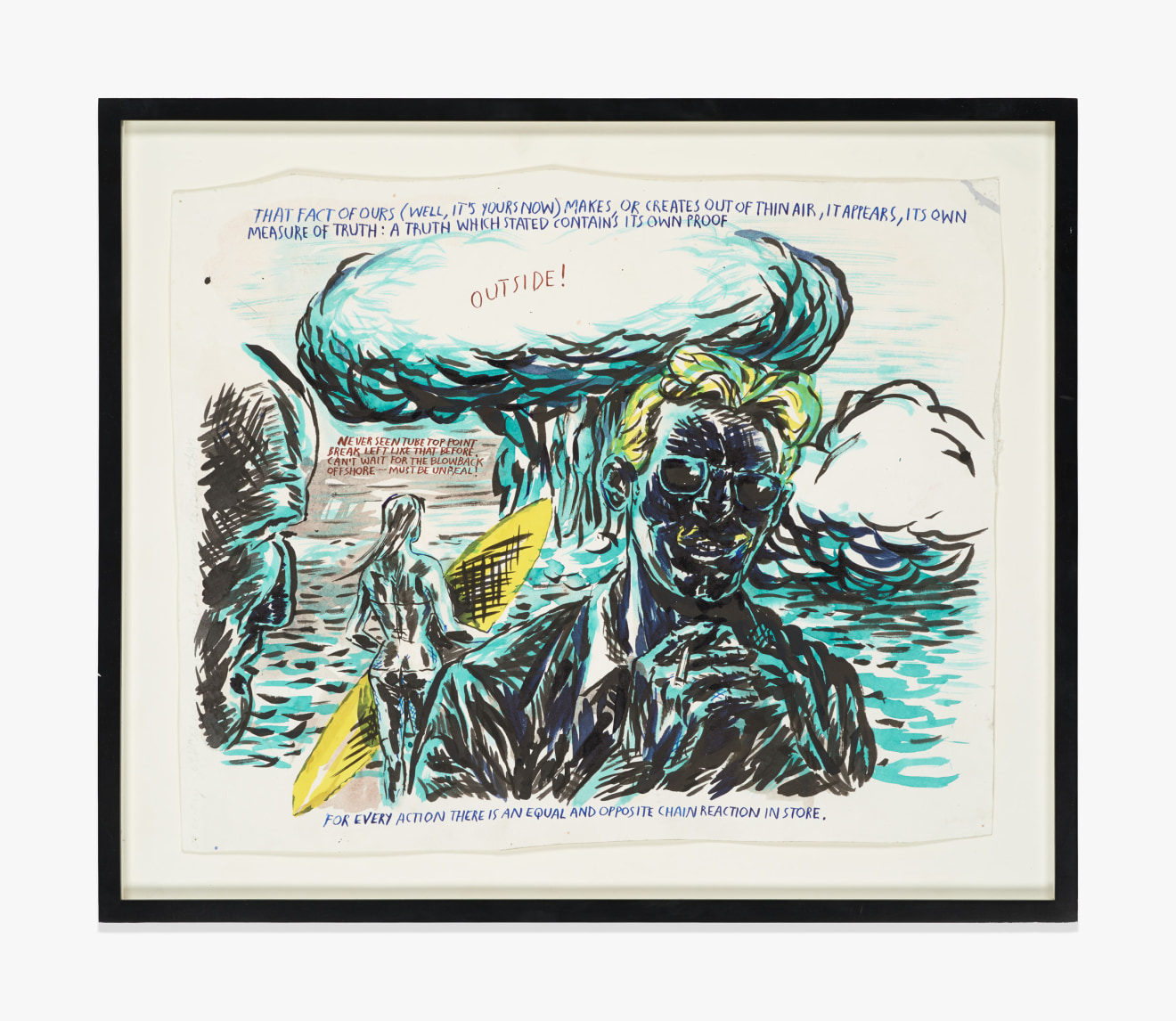 Raymond Pettibon No Title (That fact of&hellip;)