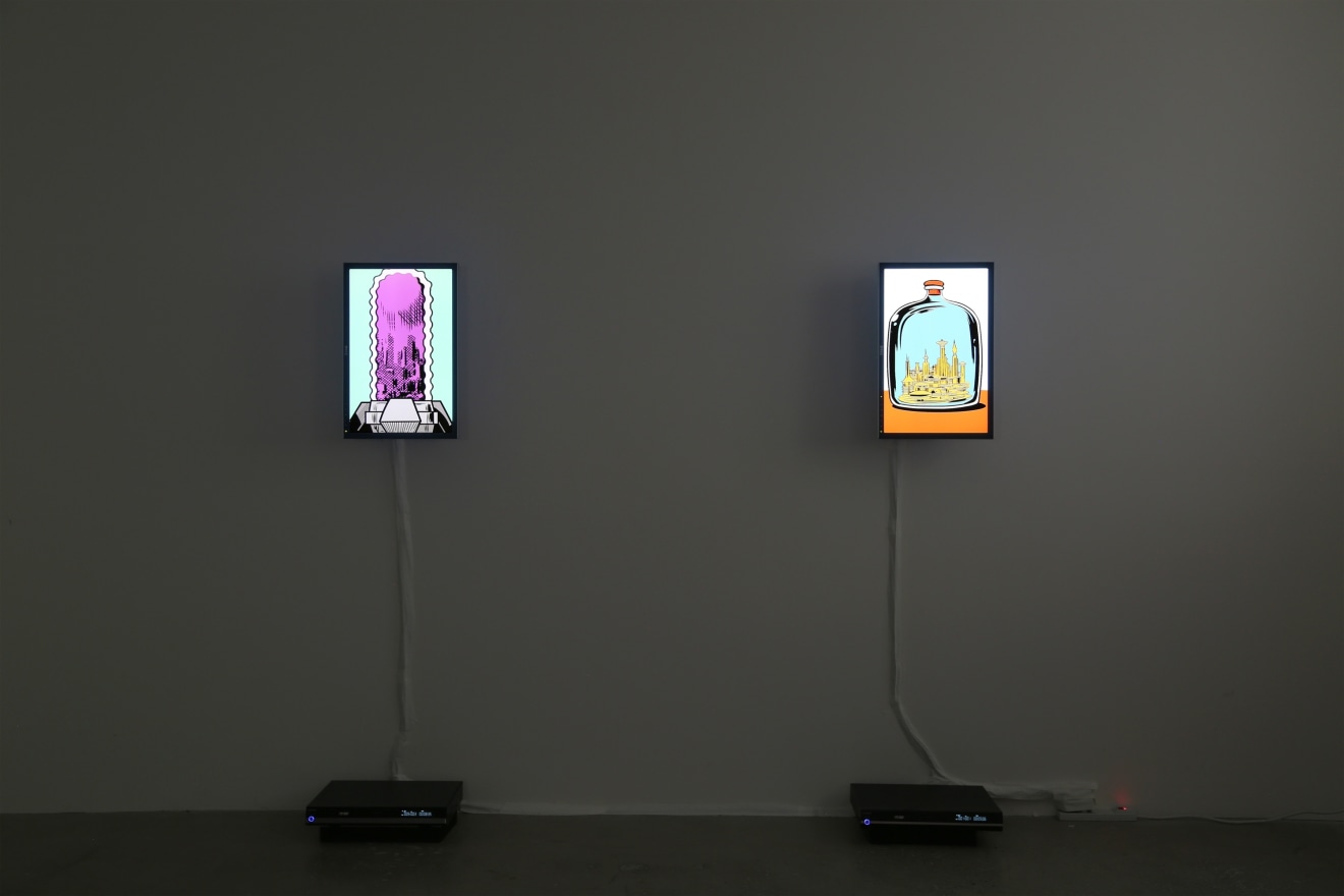 Installation view of Kandors, New York, Venus Over Manhattan, 2016