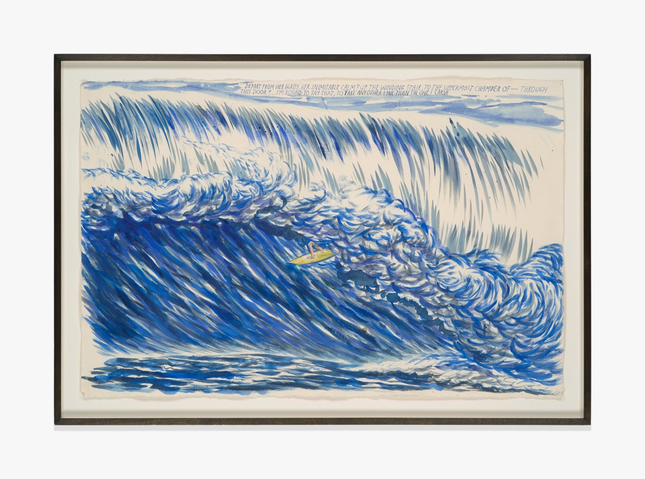 Raymond Pettibon No Title (Depart from her&hellip;)