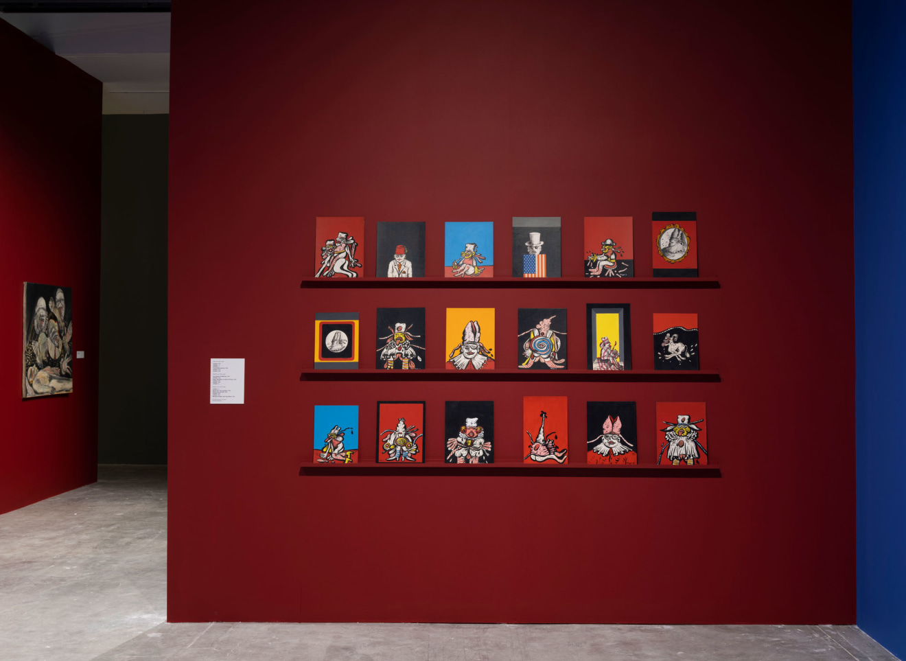 Installation image of the exhibition titled My Name is Maryan curated by Alison M. Gingeras at the Museum of Contemporary Art, North Miami