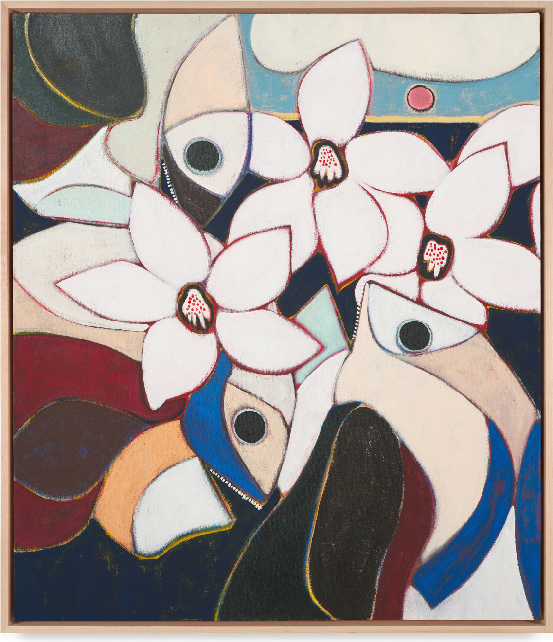 Painting by Susumu Kamijo titled Spring Dance from 2025