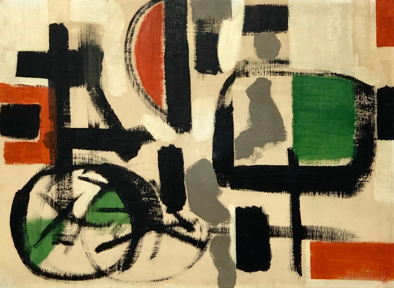 Fred Mitchell (November 24, 1923 – May 21, 2013), Harbor, 1953