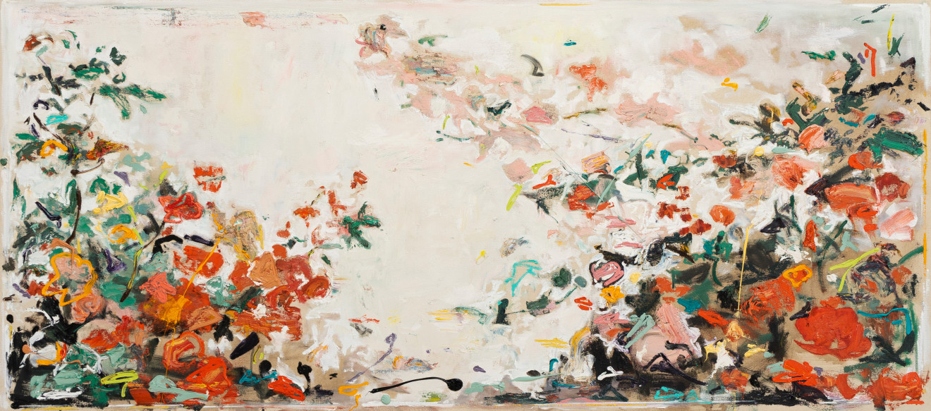 Hu&ecirc; Thi Hoffmaster, Untitled (I Wish You Bluebirds #2), 2025