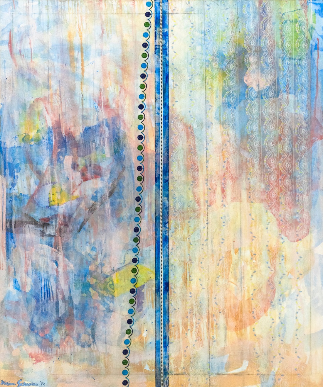 Miriam Schapiro, Curtains, 1972