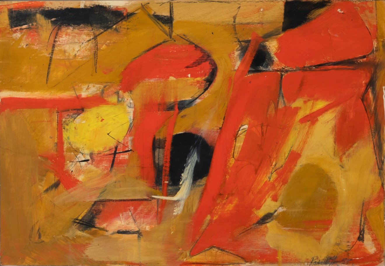 Pat Passlof, Archie G, 1955