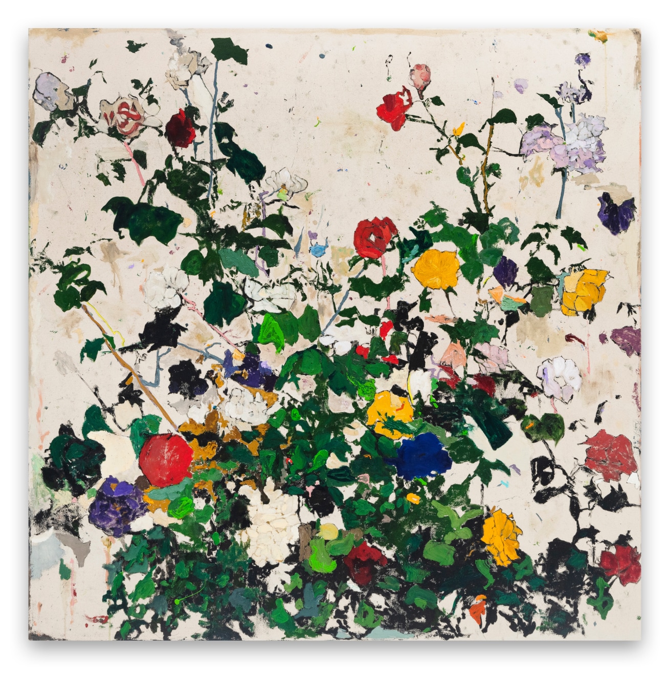 Hu&ecirc; Thi Hoffmaster, Untitled (I Wish You Bluebirds #7), 2025