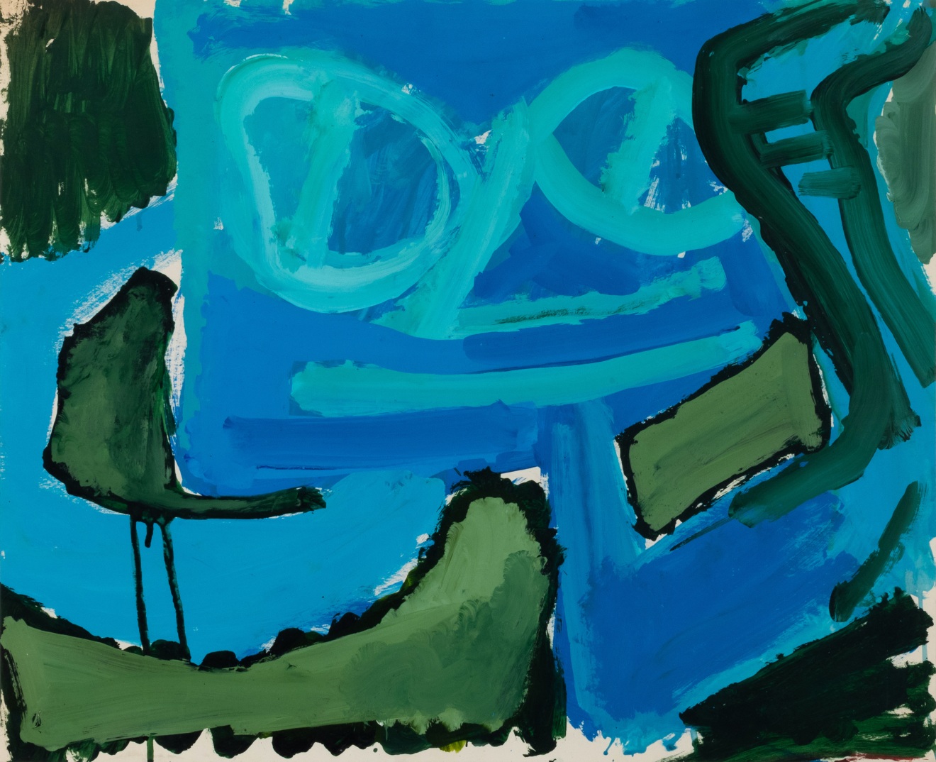 Jay Milder (1934-), Subway Runner, 1964