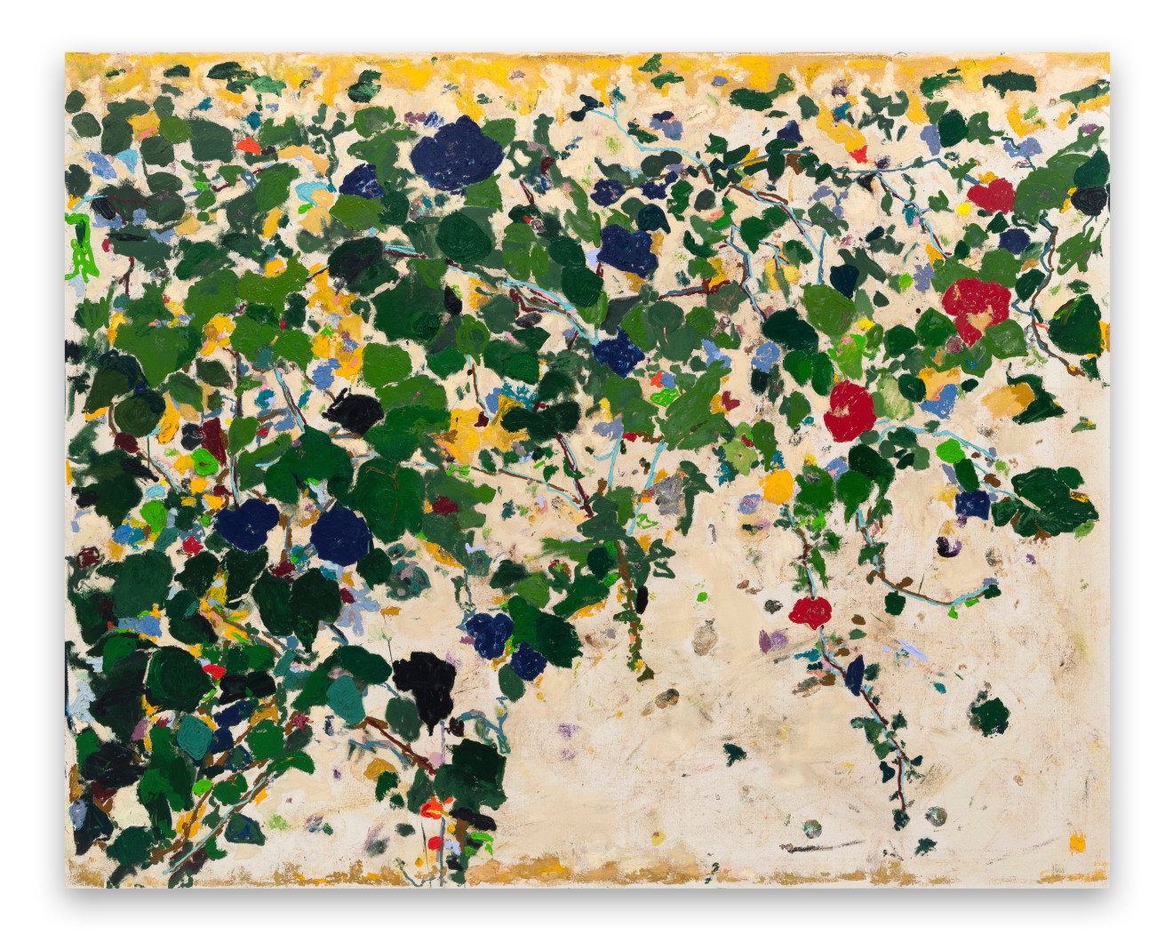 Hu&ecirc; Thi Hoffmaster, Untitled (I Wish You Bluebirds #8), 2025