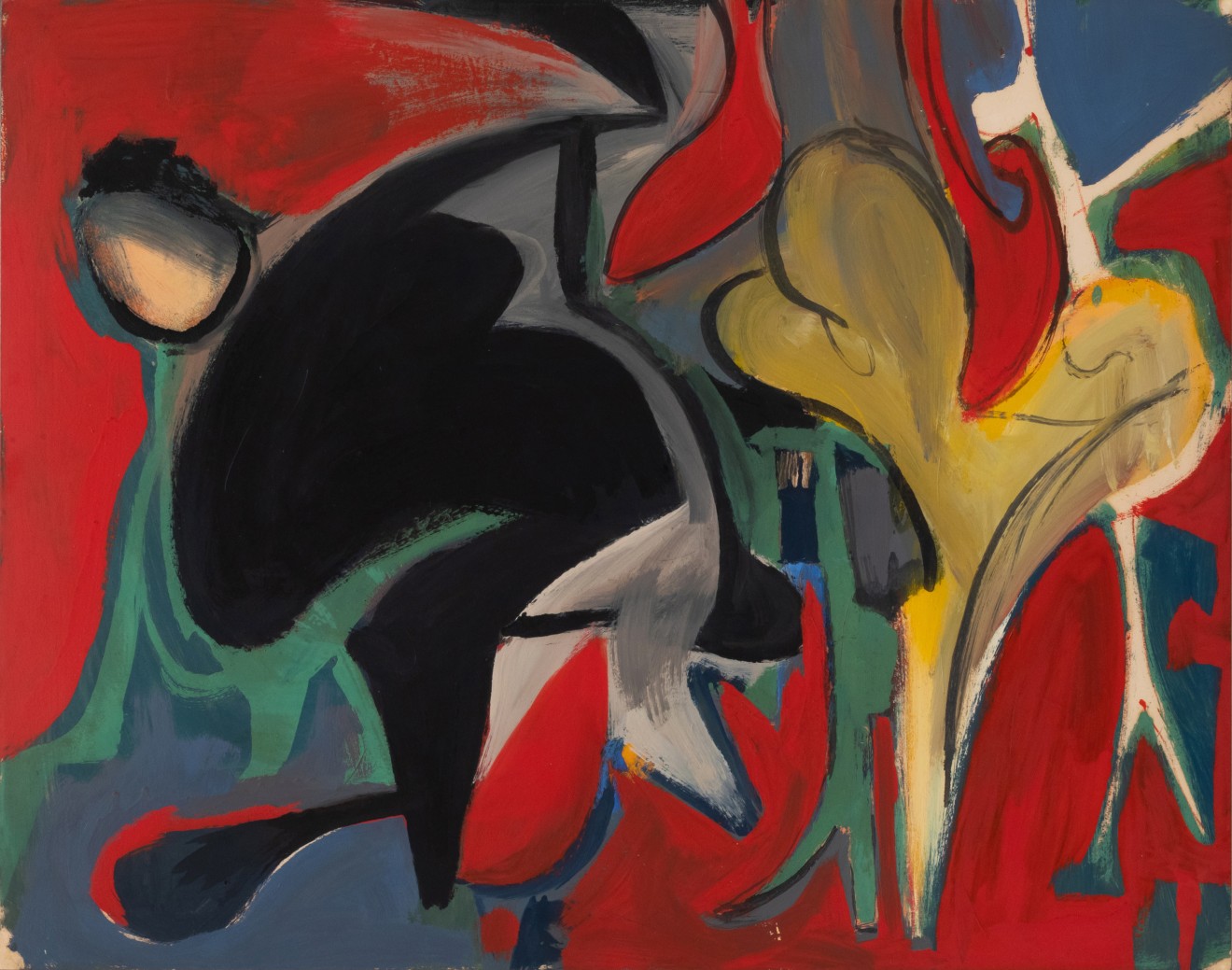 Pat Passlof, Untitled, 1949