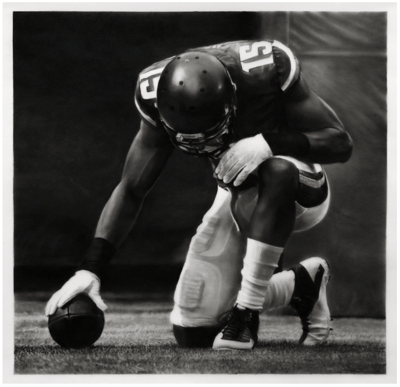  Robert&nbsp;Longo Study of Footballer, 2018