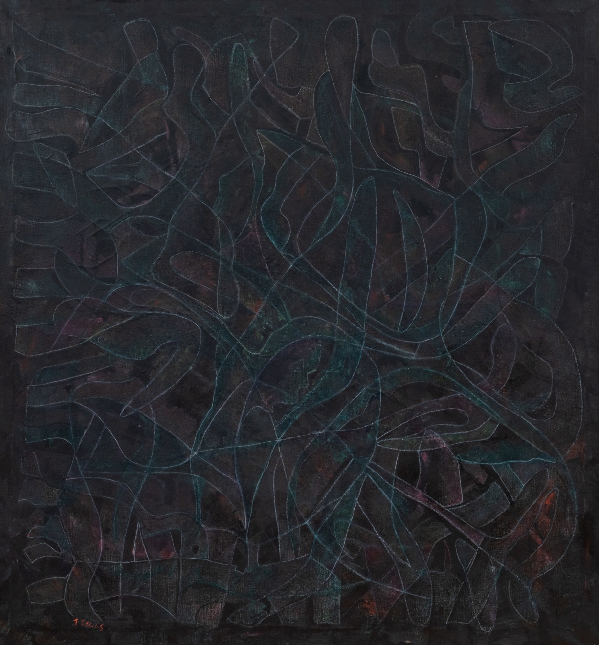 Thomas Sills, Burnt Forest, 1975