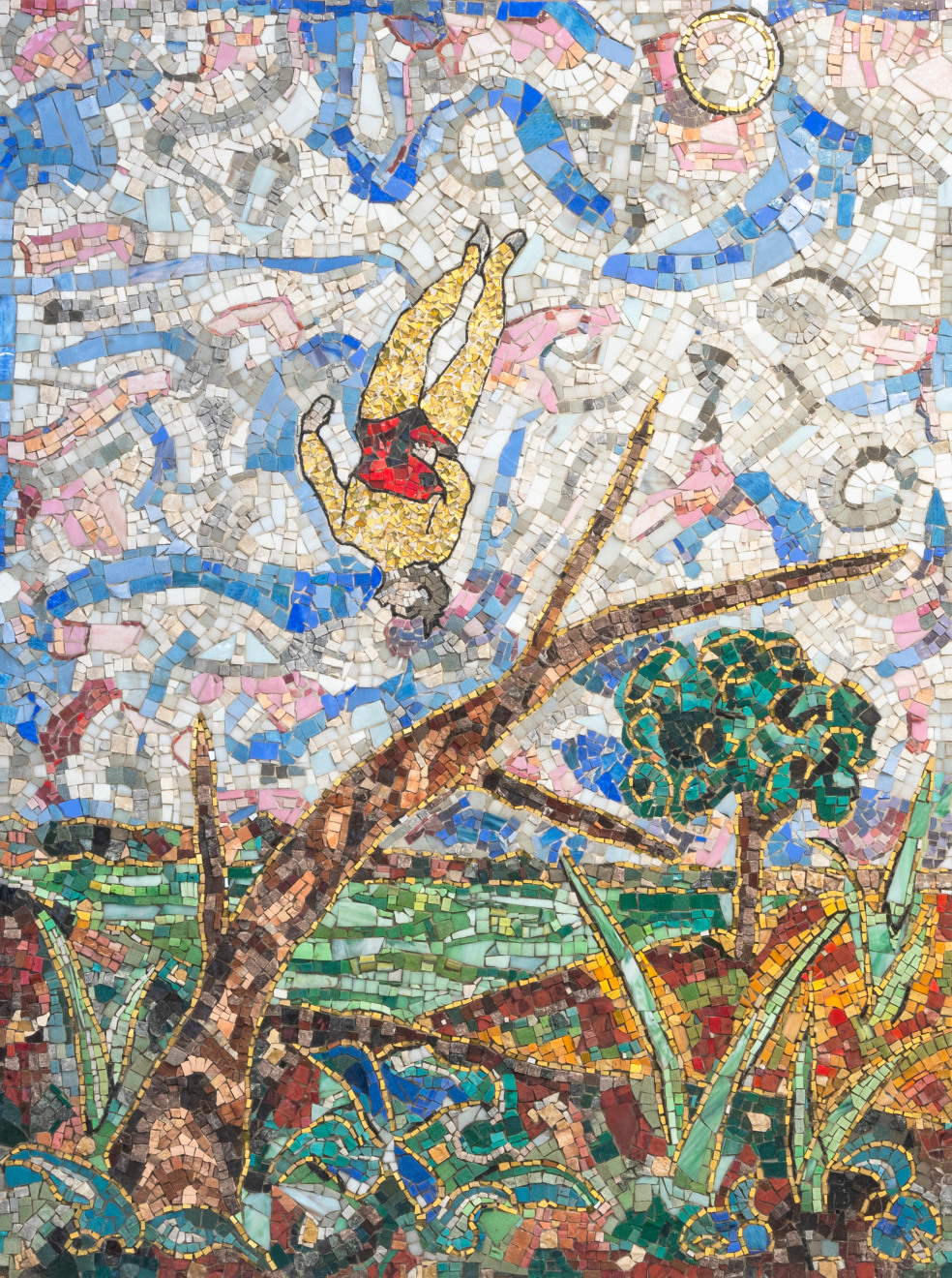 Ned Smyth, Floating Man, 1986