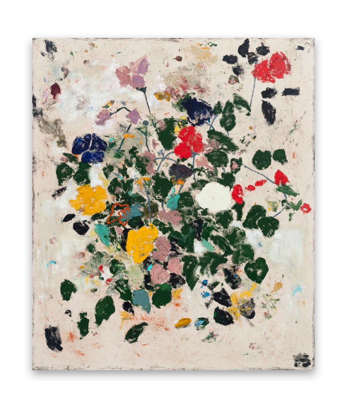 Hu&ecirc; Thi Hoffmaster, Untitled (I Wish You Bluebirds #4), 2025