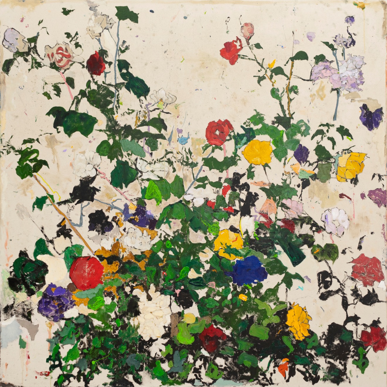 Hu&ecirc; Thi Hoffmaster, Untitled (I Wish You Bluebirds #7), 2025