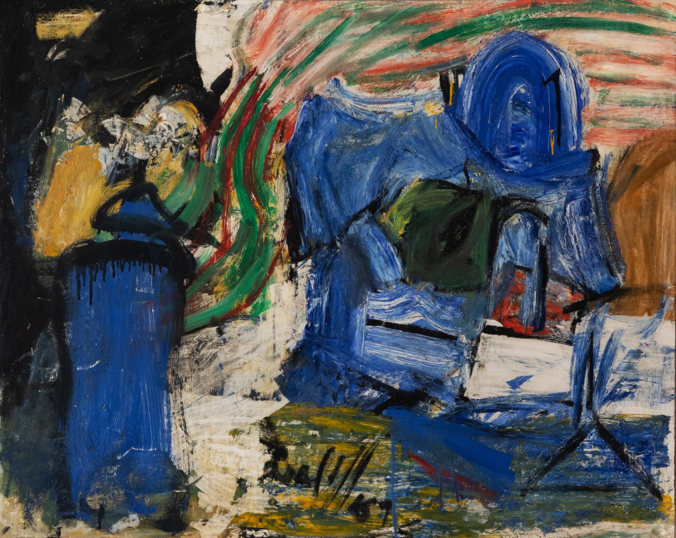 Pat Passlof, Untitled, 1957