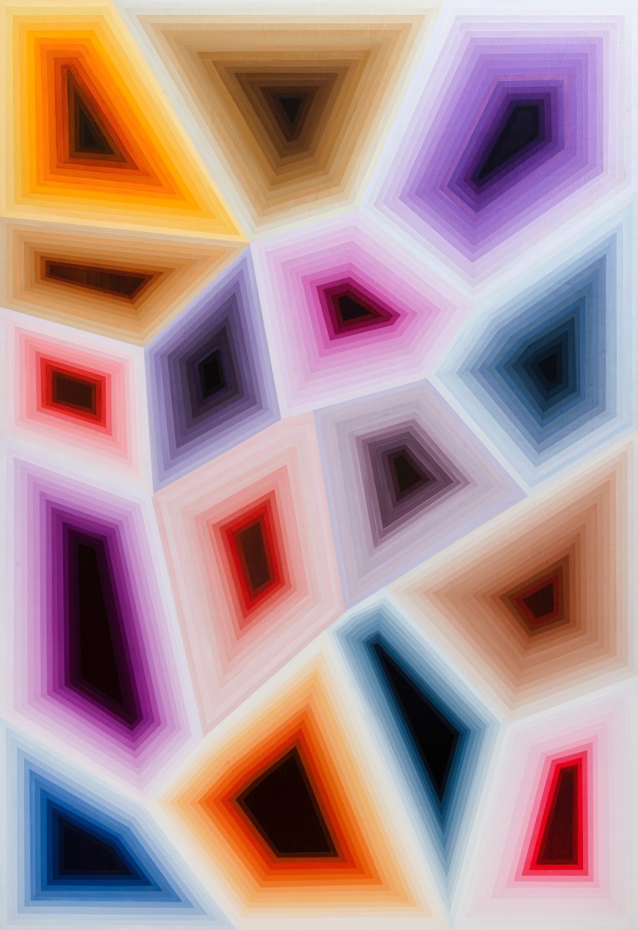 Jason Middlebrook, Building Spaces with 214 Colors, 2024&ndash;25