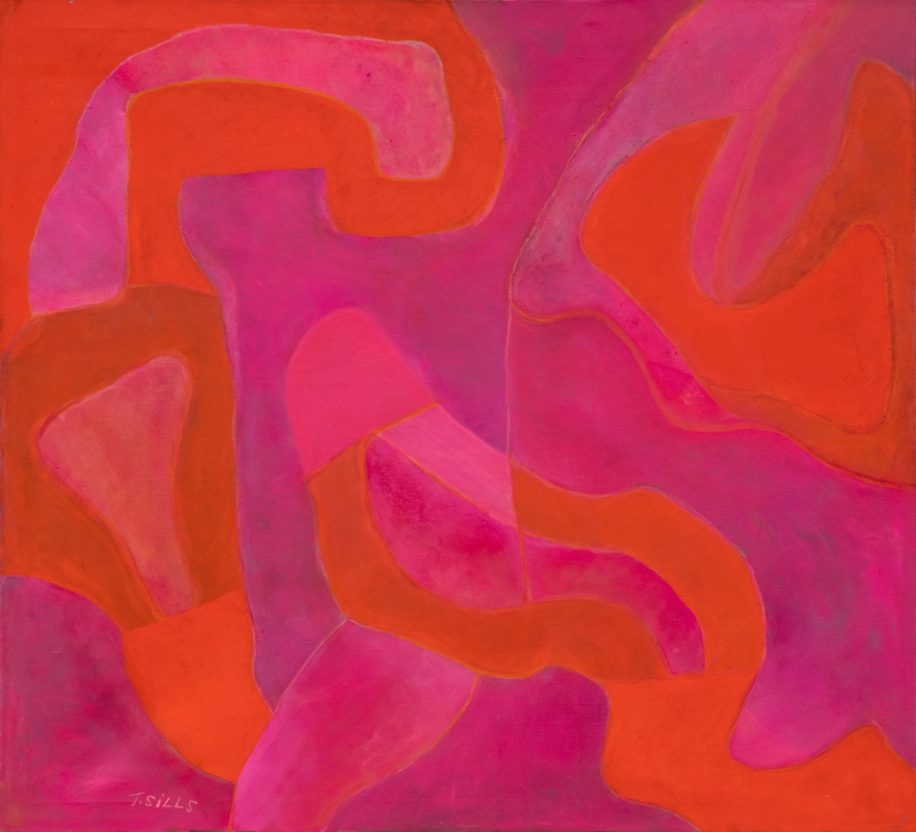 Thomas Sills, Red Hour, 1968