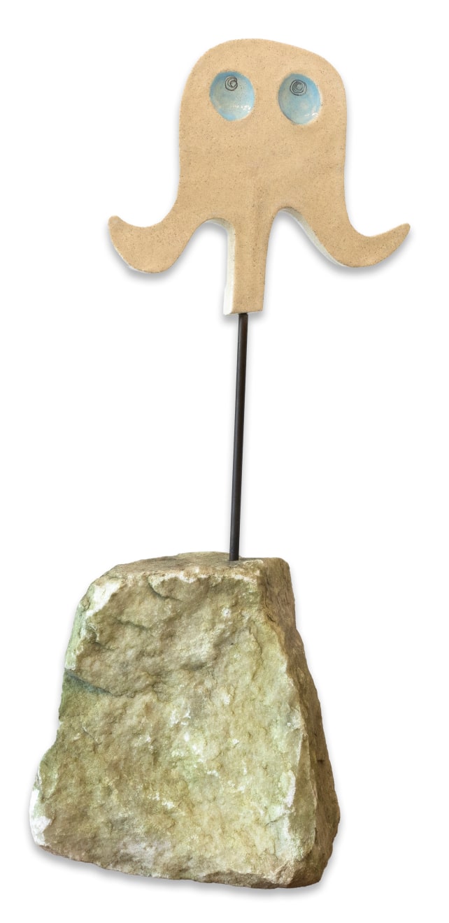 Bruce M. Sherman, Arp on a Rock #42, 2024