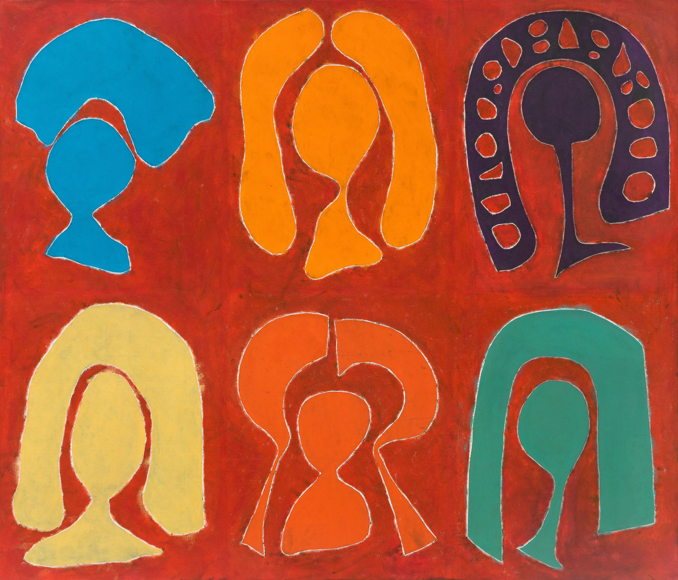 Paul Waters, Six Young Girls, 1968