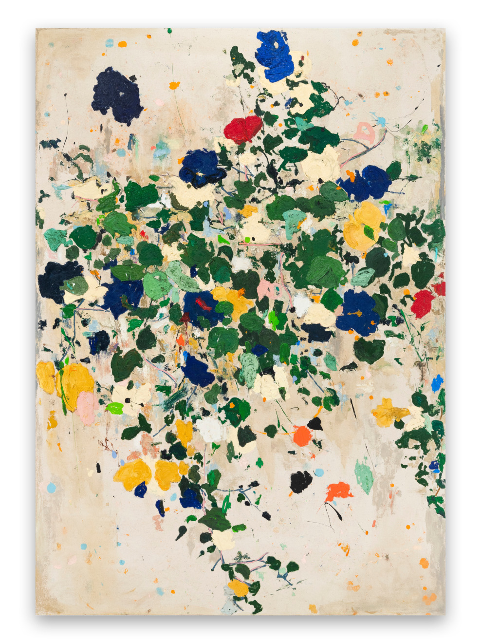 Hu&ecirc; Thi Hoffmaster, Untitled (I Wish You Bluebirds #11), 2025
